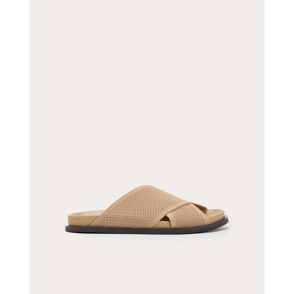 Everlane The ReKnit‎ Form Crossover Sandal Size 10 Caramel